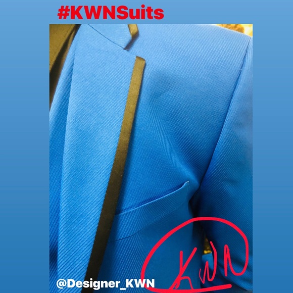 (NWT) Designer KWN Suits - Bradley Vest & Jacket - Picture 2 of 2